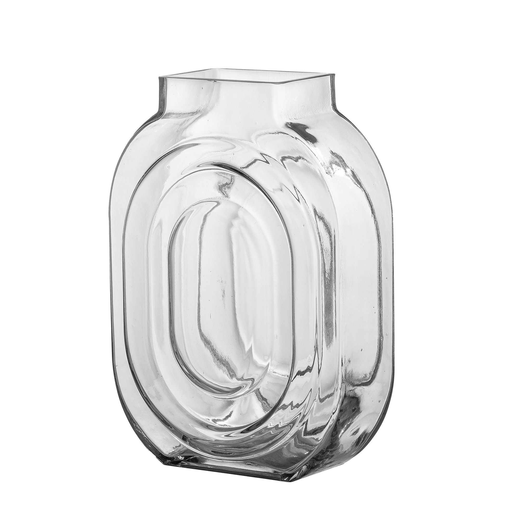 Creative Collection Rafi Vase, Clear, Glass