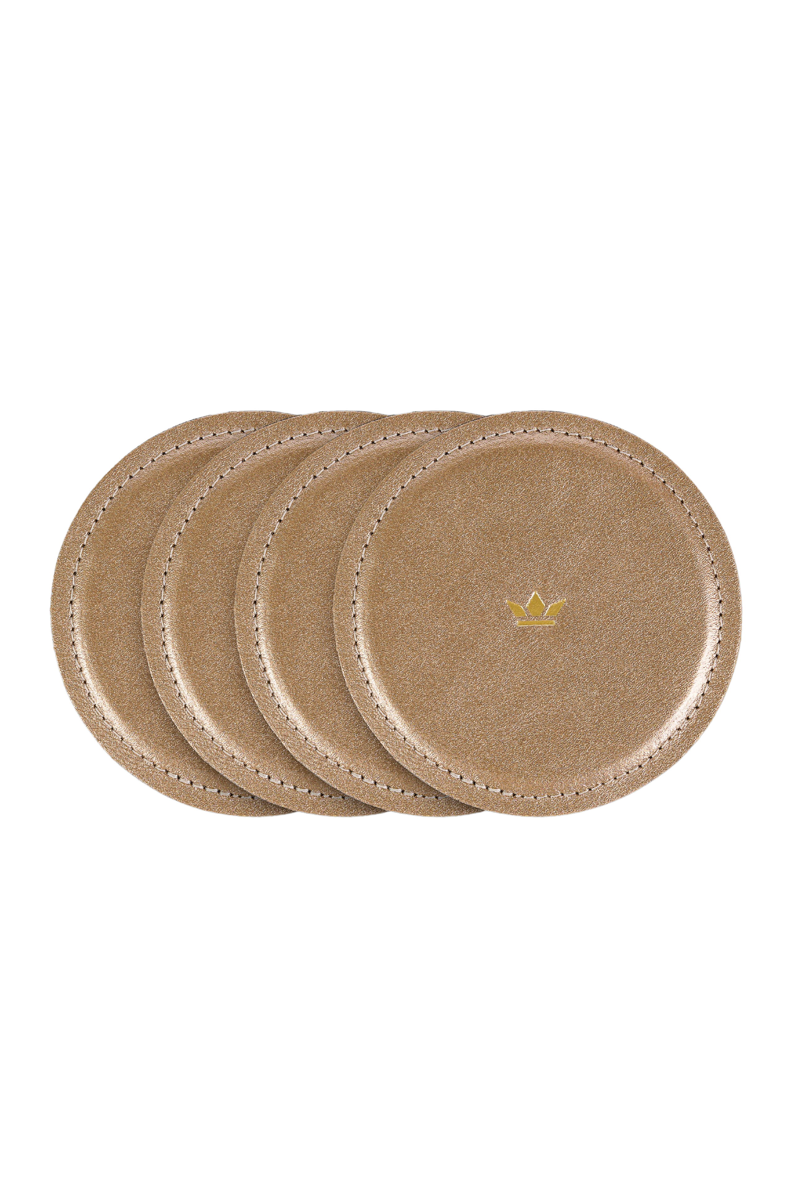 Dutchdeluxes Coasters 4 Pcs., Pearly Rosé