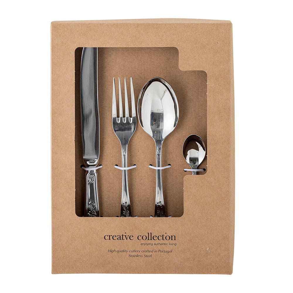 Creative Collection Tilly Cutlery, Silver, Stainless Steel