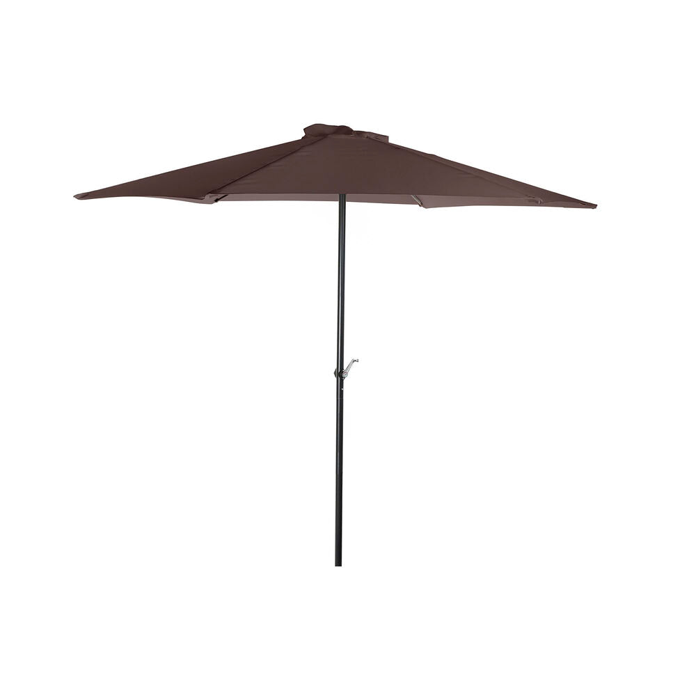 Sunshade DKD Home Decor Brown Black Polyester Steel (300 x 300 x 250