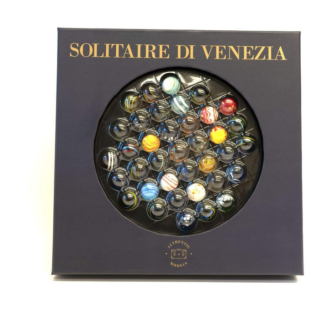 Authentic Models Solitaire Di Venezia Spil 25 mm Glaskugler