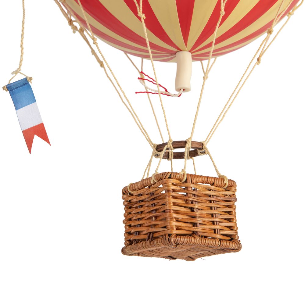 Authentic Models Travels Light Luftballon, True Red, Ø 18 cm