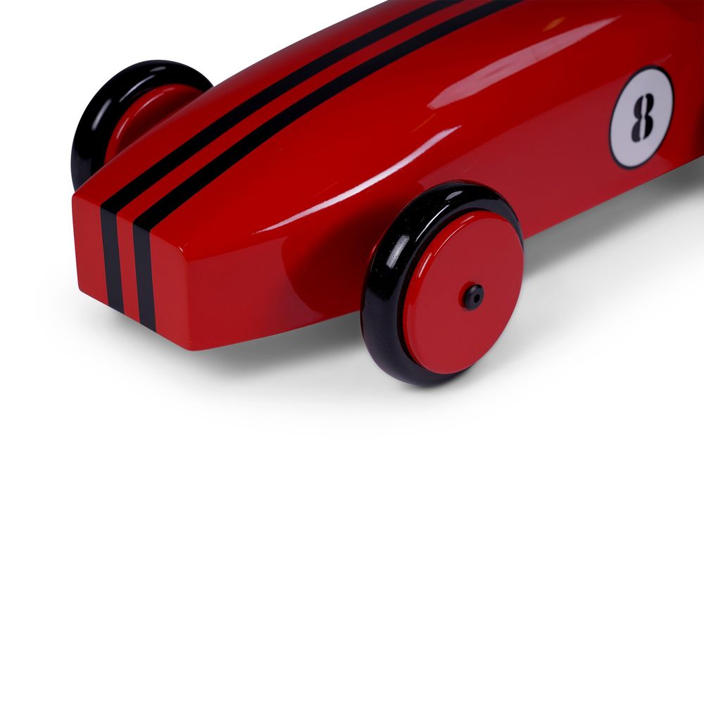 Authentic Models Wood Car Modelbil, Rød