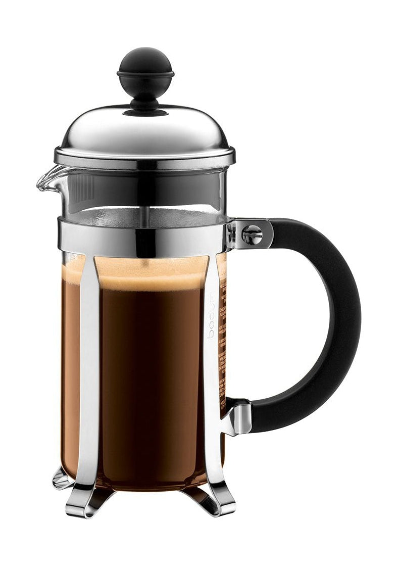Bodum Chambord Kaffebrygger Rustfri Stål Krom 0.35 L, 3 Kop