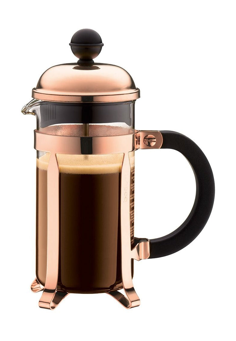 Bodum Chambord Kaffebrygger Rustfri Stål Kobber 0.35 L, 3 Kop