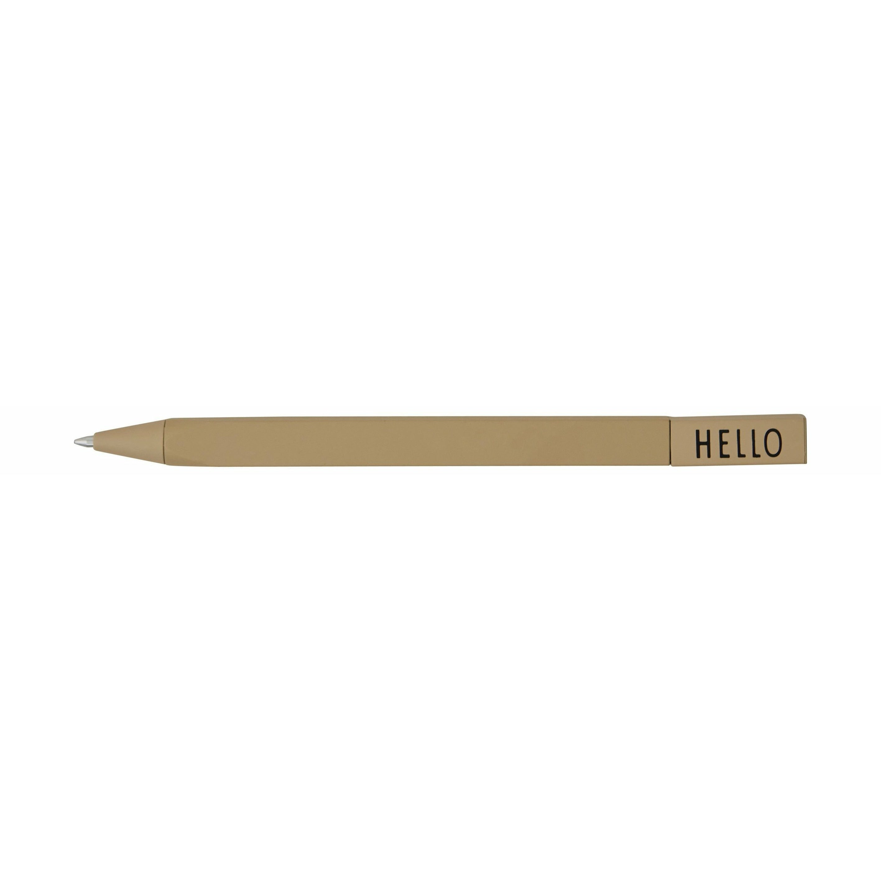 Design Letters Mechanical Pen, Beige