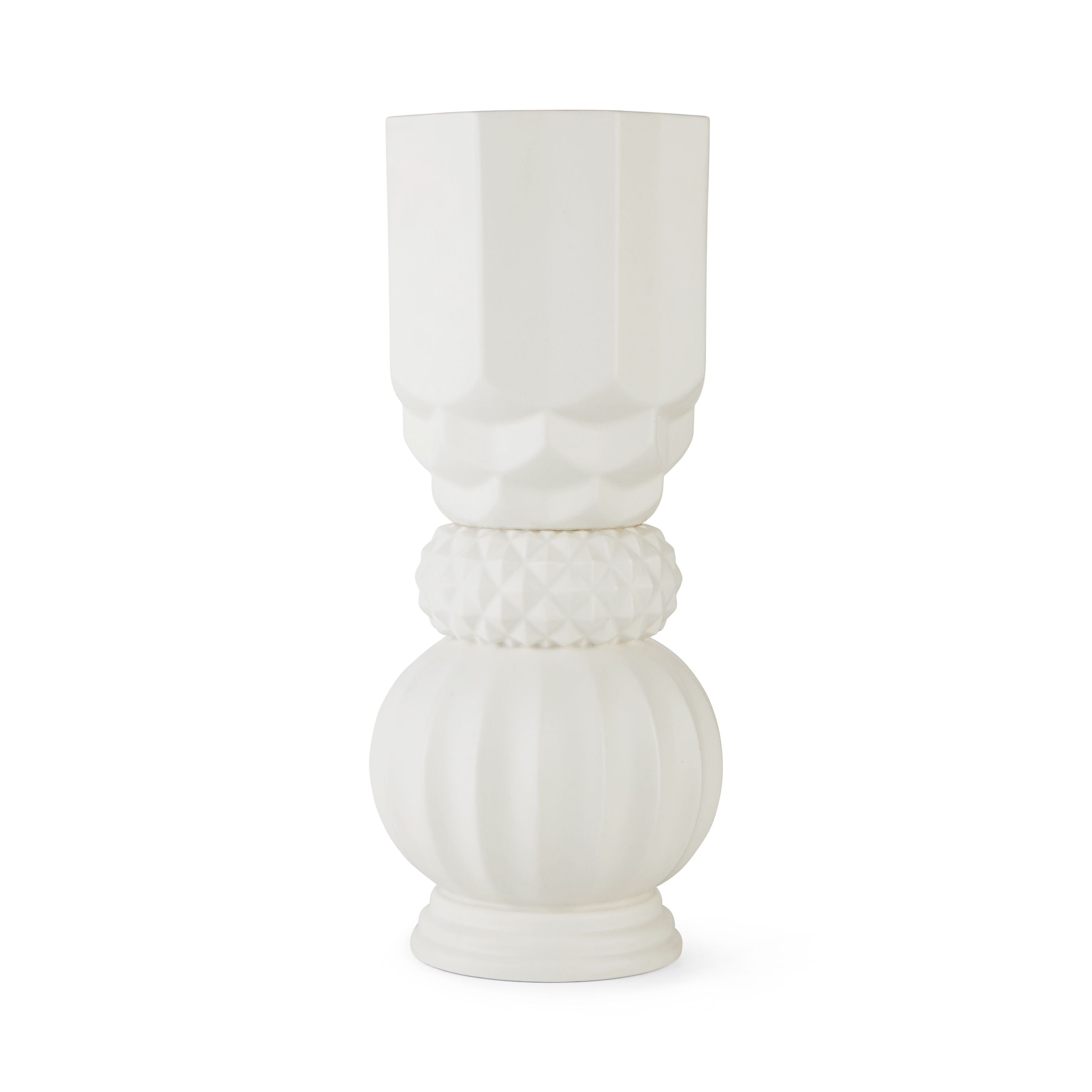 Dottir Samsurium Towerbell Vase, Hvid