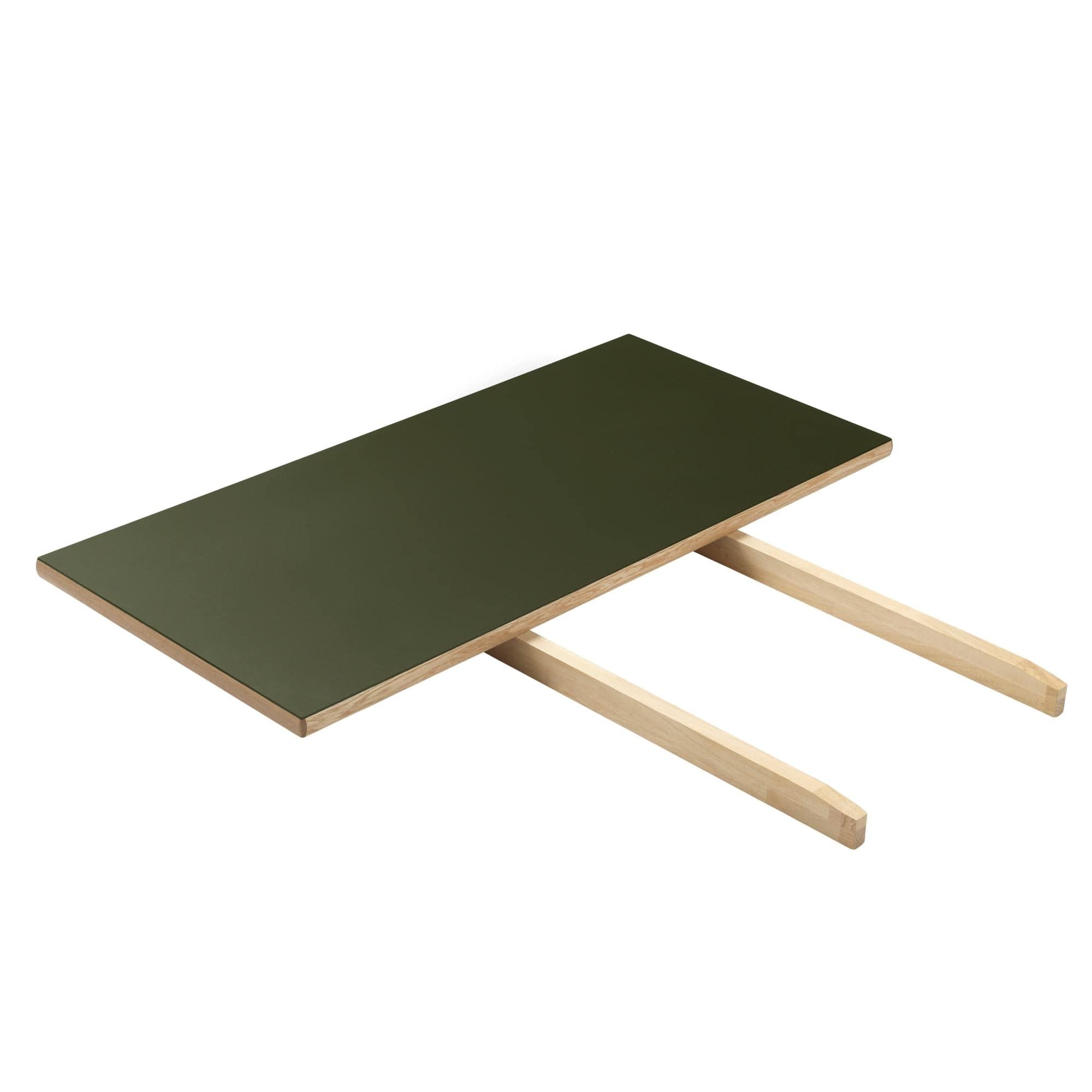 FDB Møbler C35 Tillægsplade Eg/Oliven Linoleum, 45cm