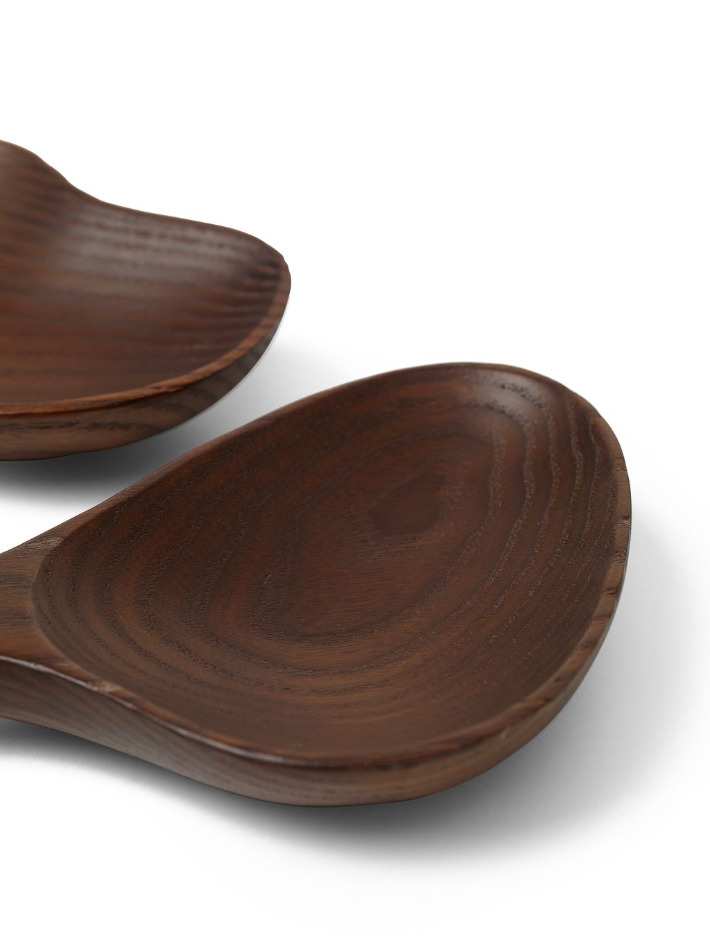 Ferm Living Os Salad Servers, Mørk Brun