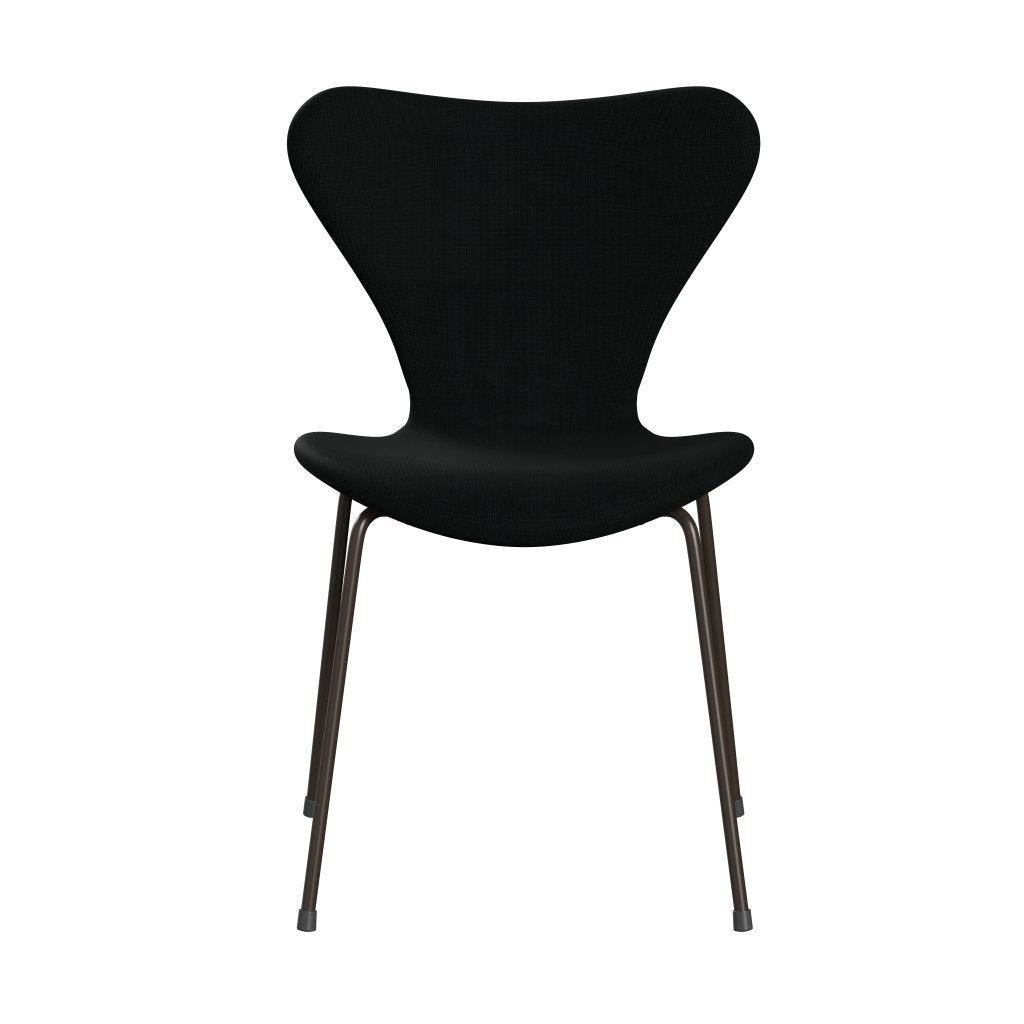 Fritz Hansen 3107 Stol Fuldpolstret, Brown Bronze/Fame Sort