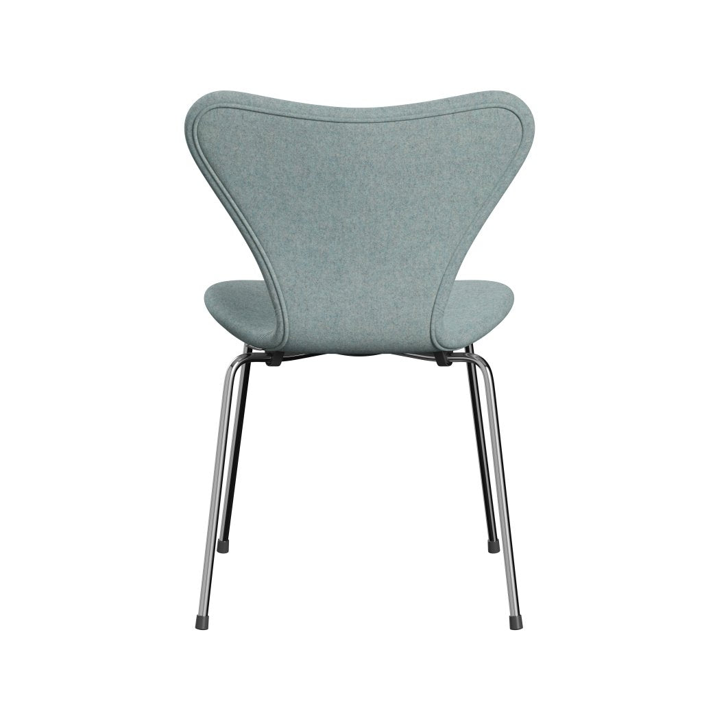 Fritz Hansen 3107 Stol Fuldpolstret, Forkromet Stål/Divina Md Mint