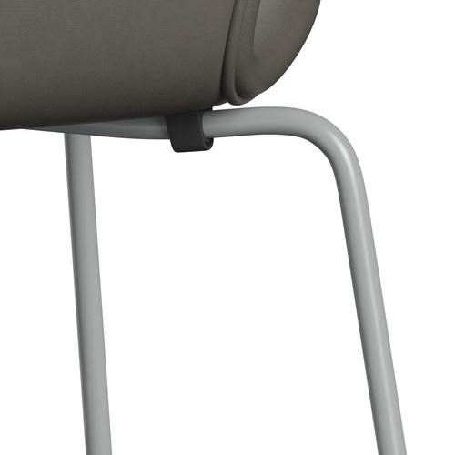 Fritz Hansen 3107 Stol Fuldpolstret, Nine Grey/Essential Lava