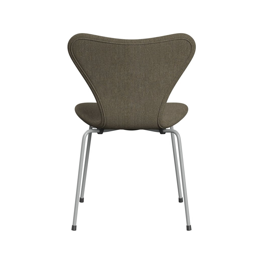 Fritz Hansen 3107 Stol Fuldpolstret, Nine Grey/Hallingdal Grå/Brun