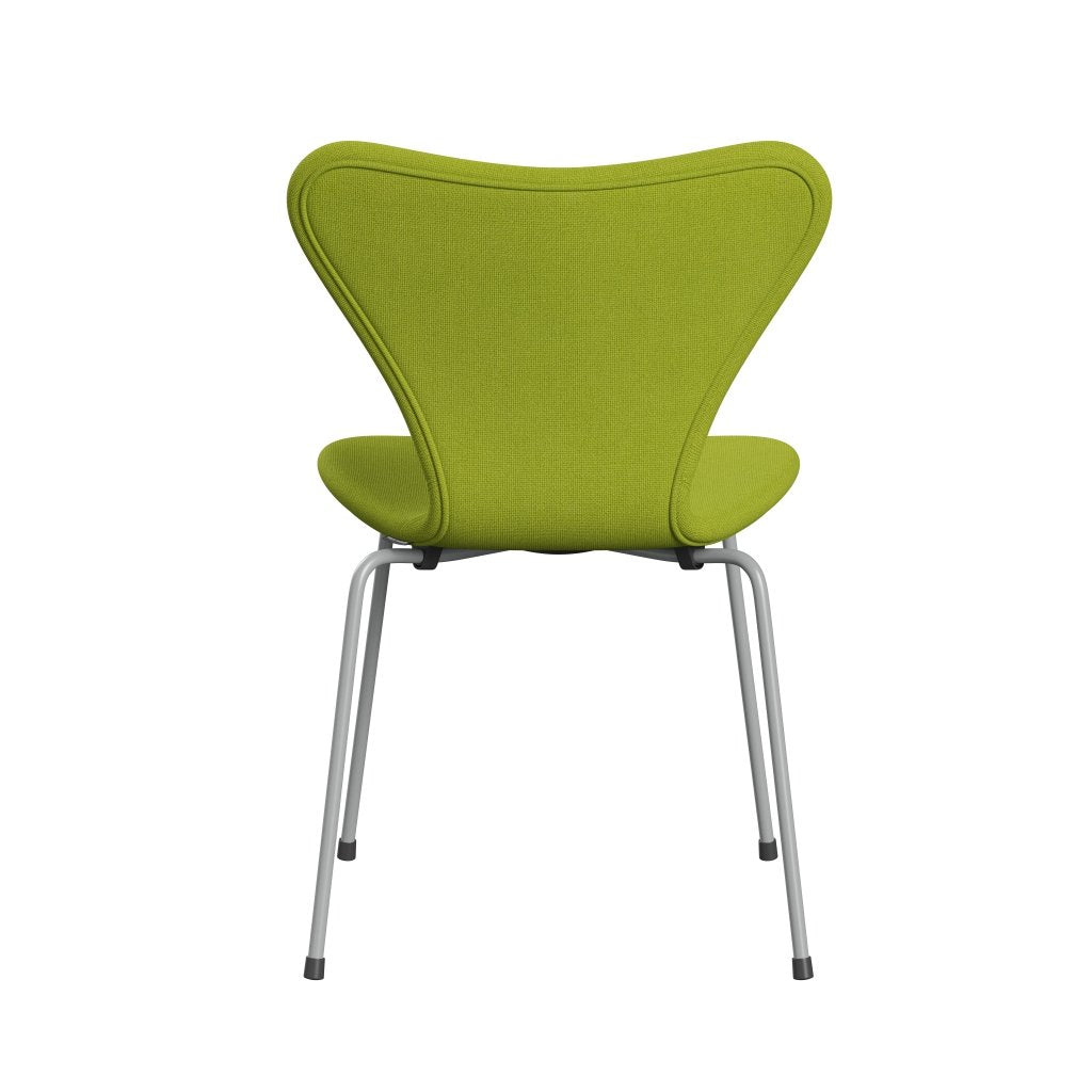 Fritz Hansen 3107 Stol Fuldpolstret, Nine Grey/Hallingdal Lime