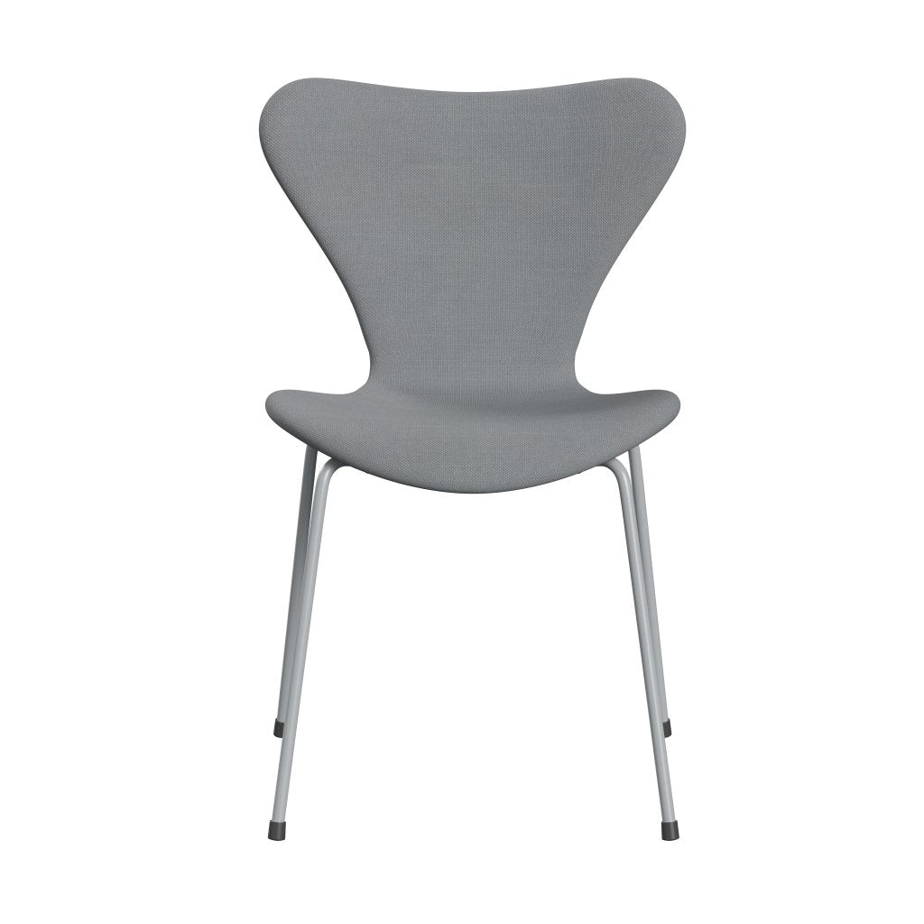 Fritz Hansen 3107 Stol Fuldpolstret, Silver Grey/Steelcut Lys Grå