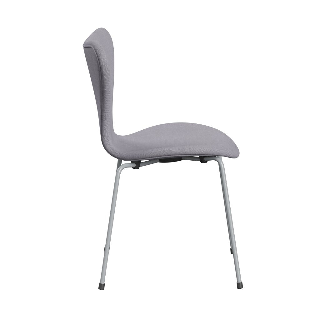 Fritz Hansen 3107 Stol Fuldpolstret, Silver Grey/Steelcut Light Silver Grey