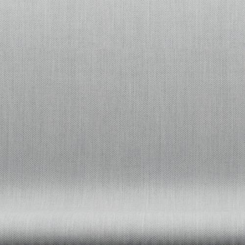 Fritz Hansen Svanesofa 2-Personers, Sortlakeret/Fiord Grey/Mid Grey