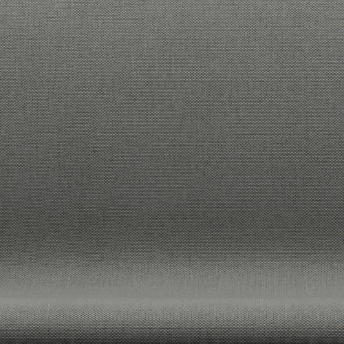 Fritz Hansen Svanesofa 2-Personers, Silver Grey/Re-Wool Taupe/Natural