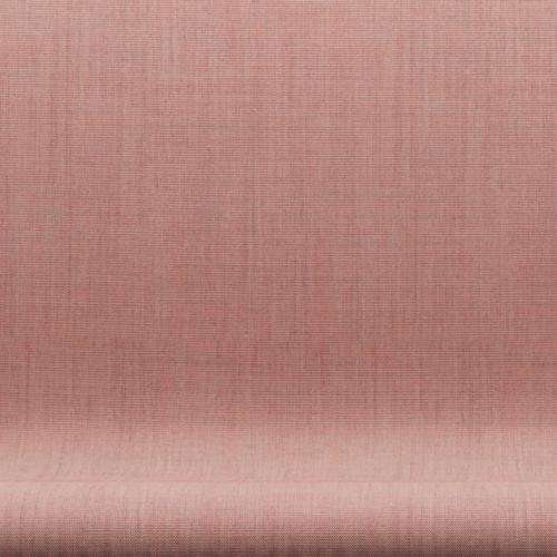 Fritz Hansen Svanesofa 2-Personers, Warm Graphite/Canvas Pale Pink