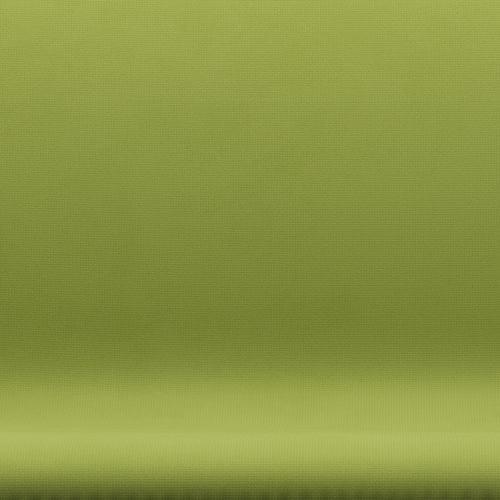 Fritz Hansen Svanesofa 2-Personers, Warm Graphite/Fame Light Grass Green