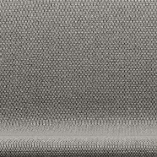 Fritz Hansen Svanesofa 2-Personers, Warm Graphite/Re-Wool Grey White/Natural