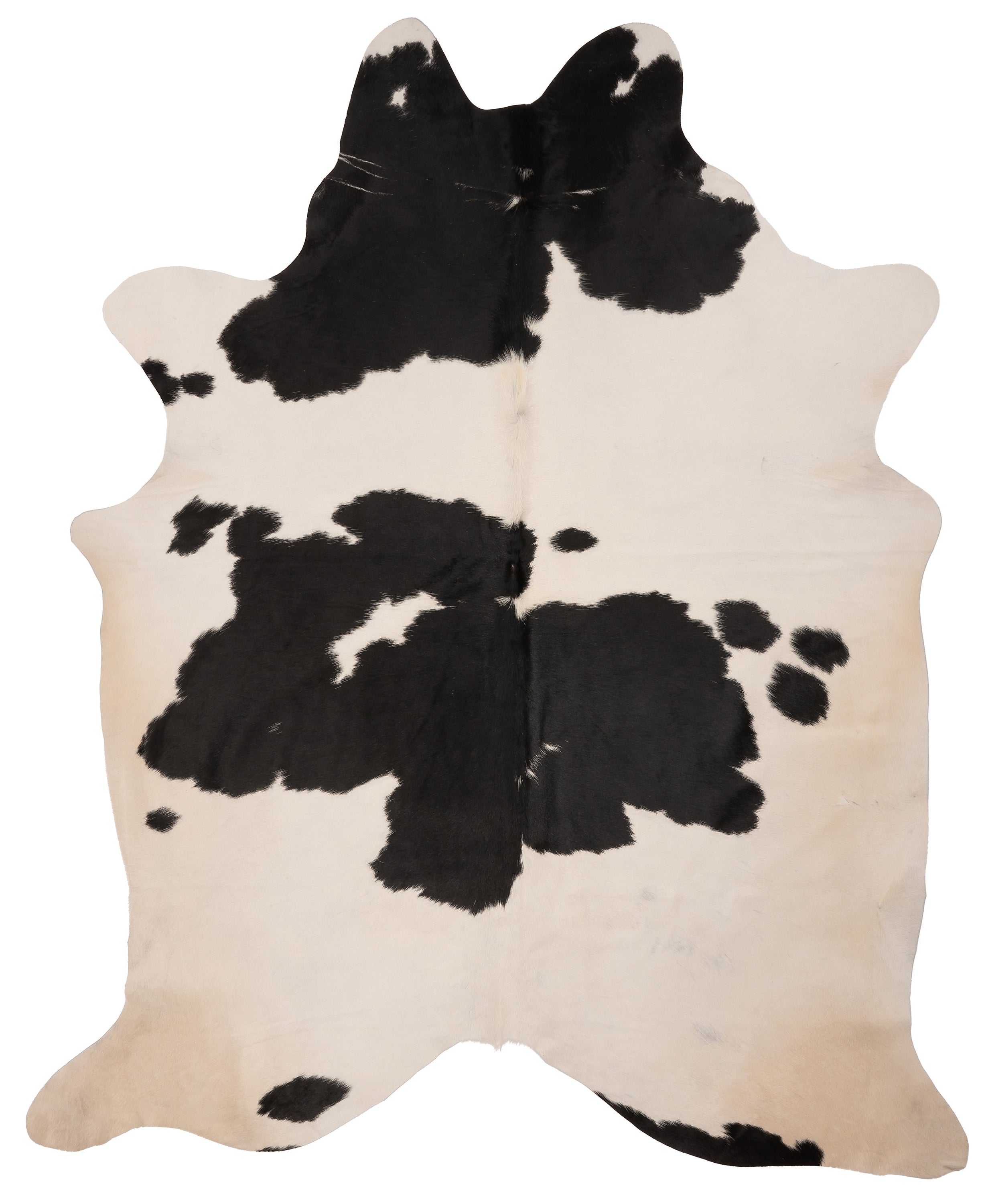 K819 | Unieke Koeienhuid XL | Zwart-wit | ca.210 x 180cm