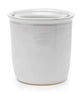 Knabstrup Keramik Tavola Syltekrukke Sæt med 2, 4 L + 2 L, Hvid