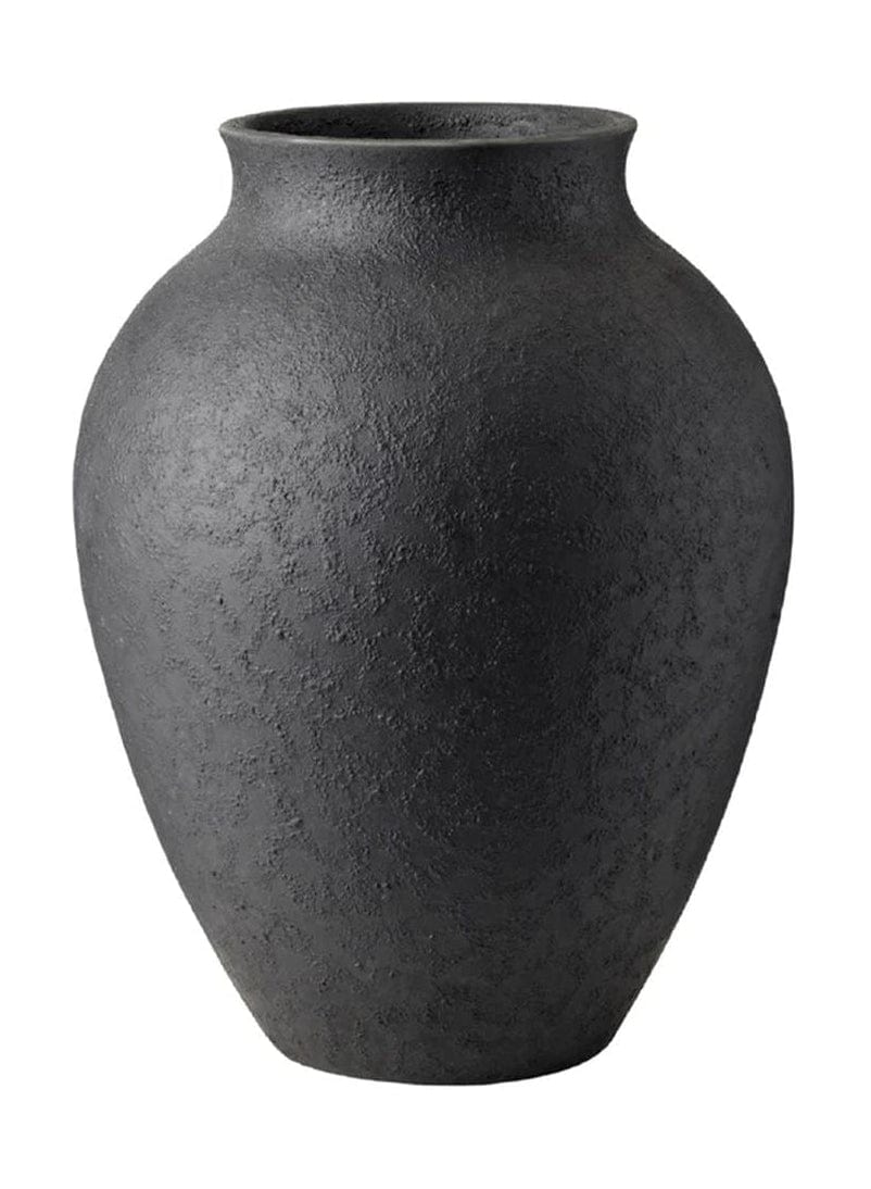 Knabstrup Keramik Vase H 35 cm, Sort