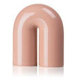 Lucie Kaas Paipa Tube Keramik Figur Stor, Blush Pink