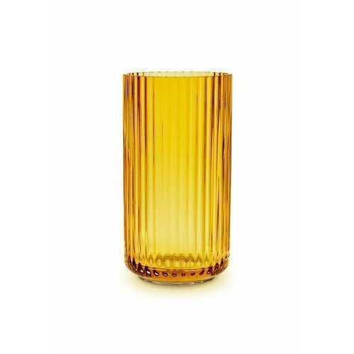 Lyngby Porcelæn Vase H15,5 Cm, Amber