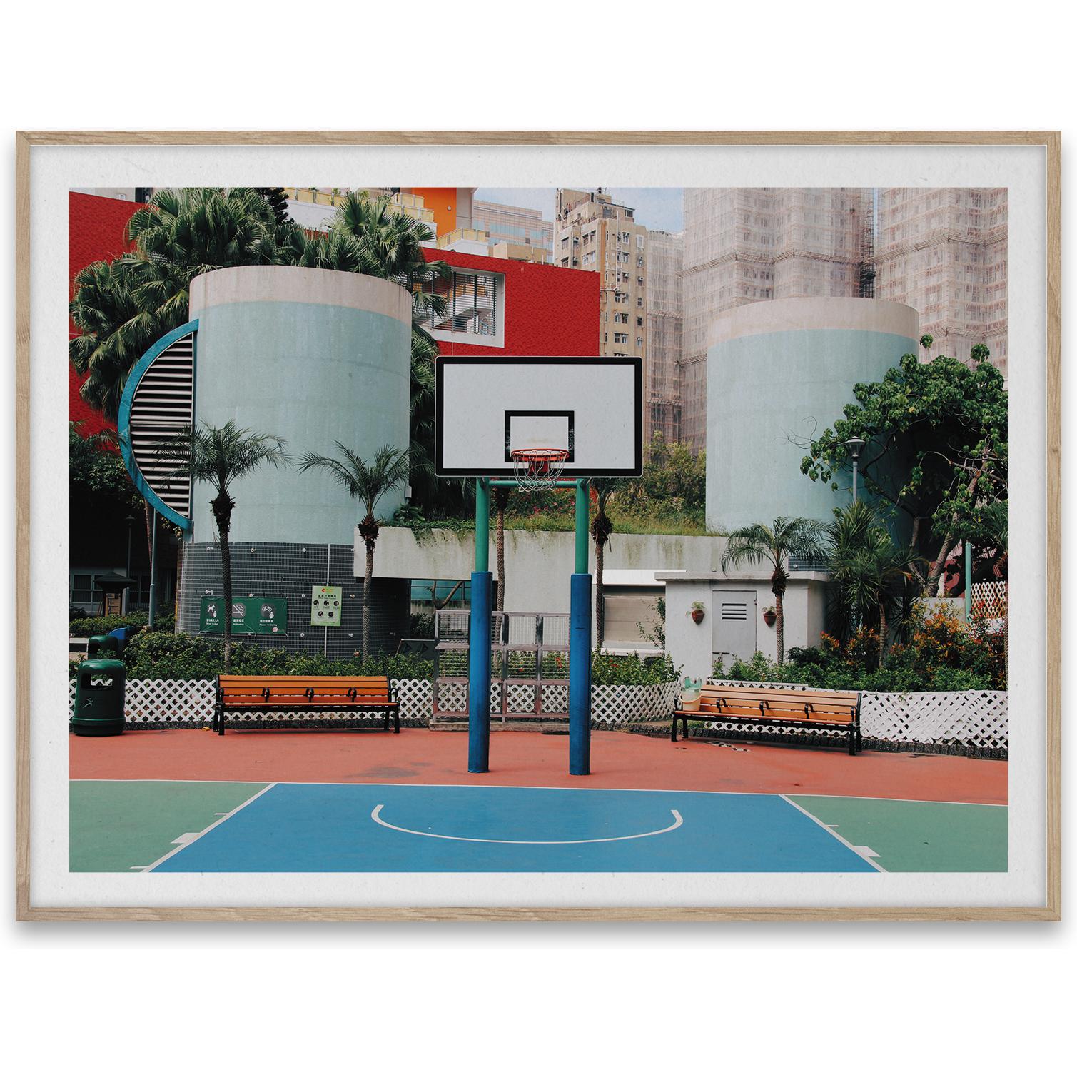 Paper Collective Cities Of Basketball 04, Hong Kong Plakat, 30X40 Cm