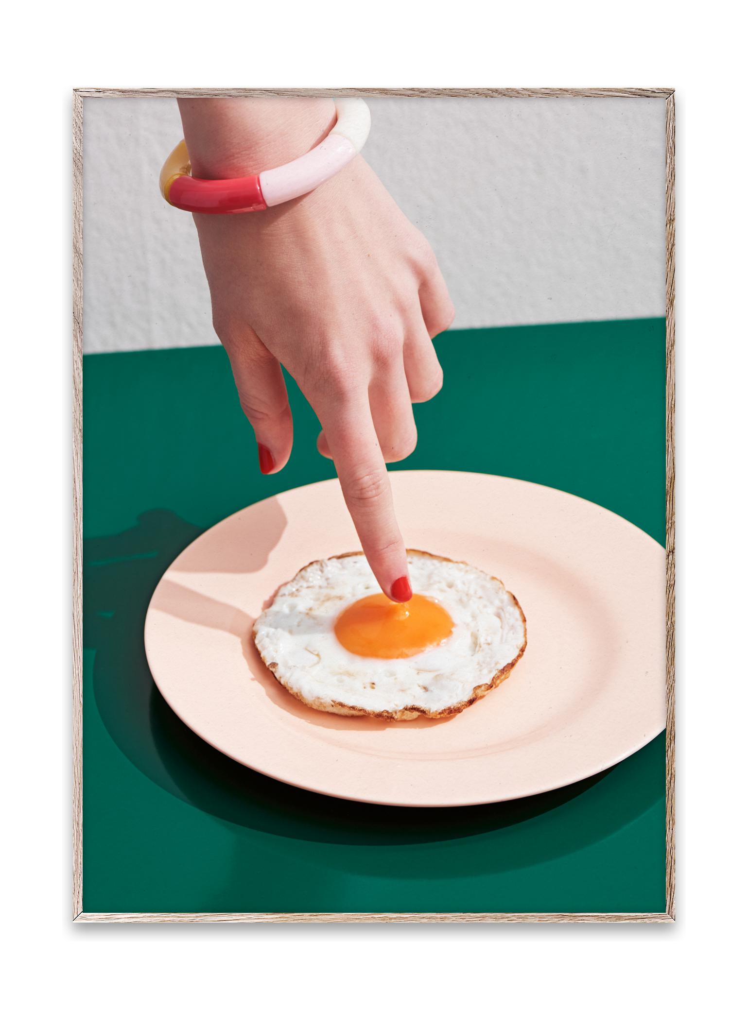 Paper Collective Fried Egg Plakat, 50X70 Cm