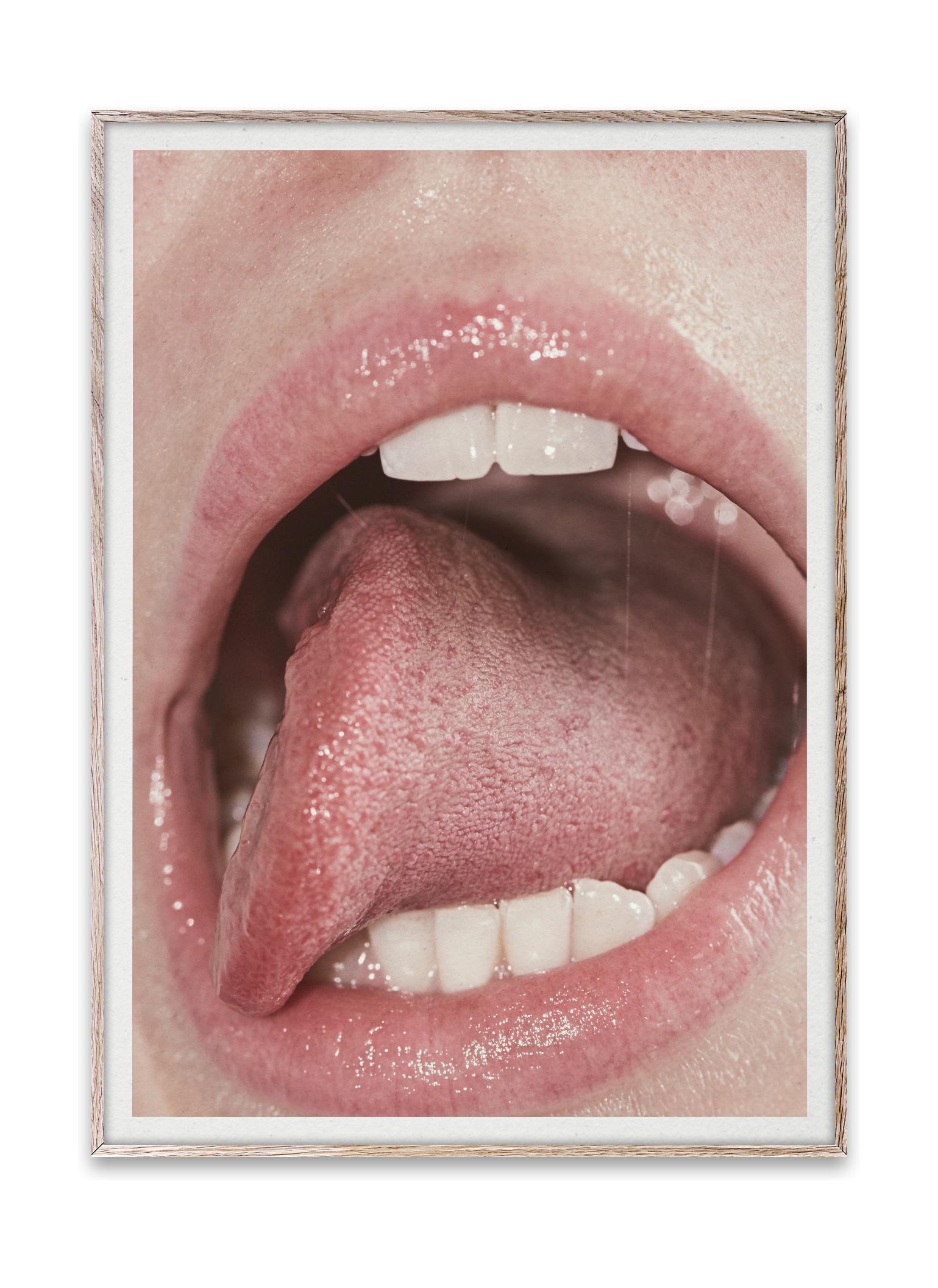 Paper Collective Lips Plakat, 50X70 Cm