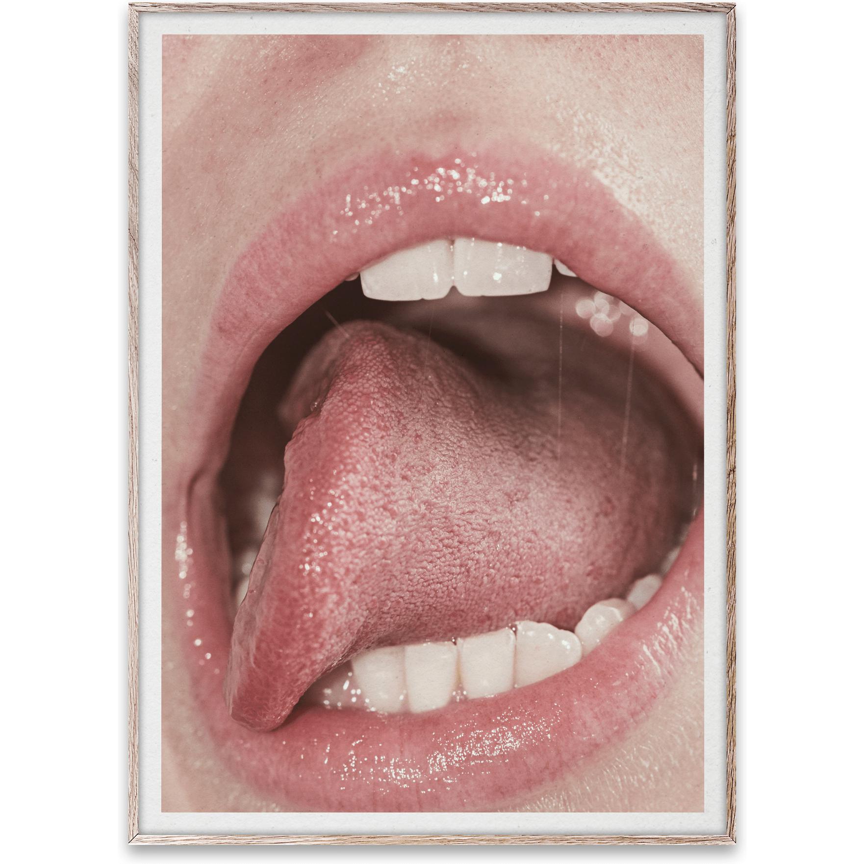 Paper Collective Lips Plakat, 30X40 Cm