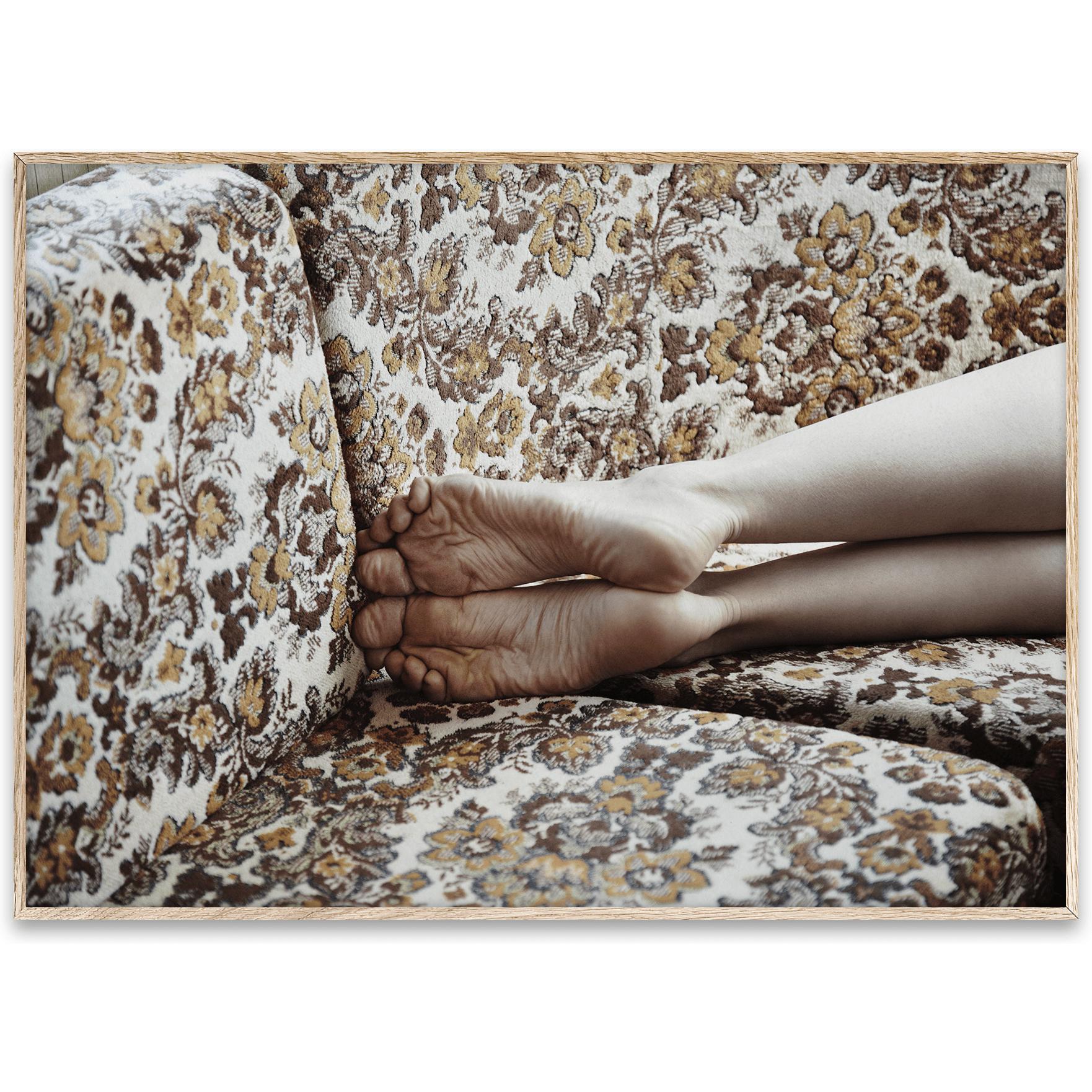 Paper Collective Restless Feet Plakat, 40X30 Cm