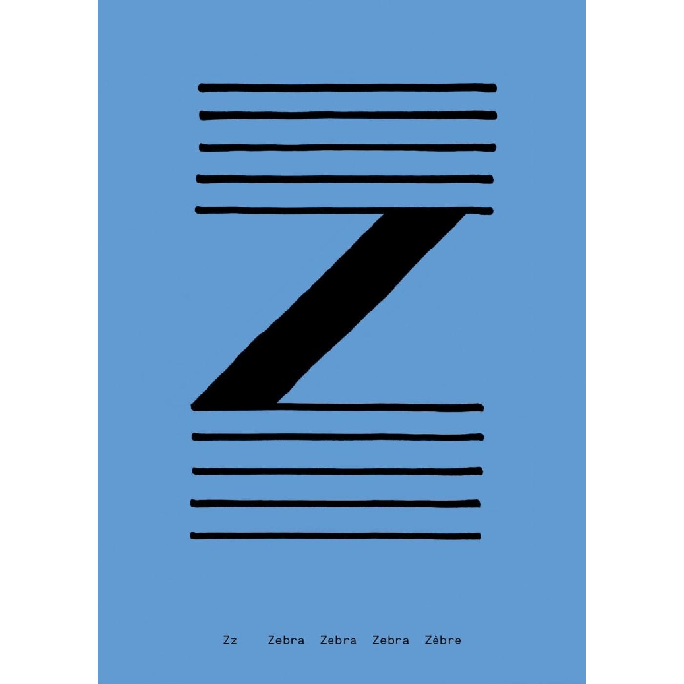 Paper Collective Z Plakat, 30X40 Cm