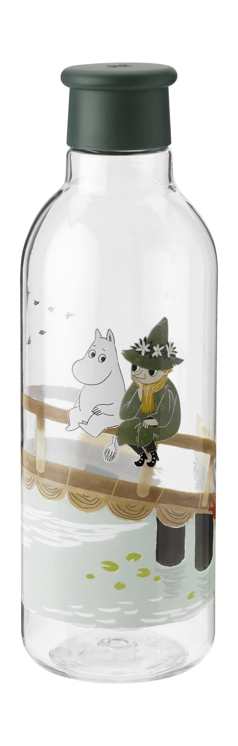 Rig-Tig Rig-Tig X Moomin Drikkeflaske 0,75 L, Moomin Mørkegrøn