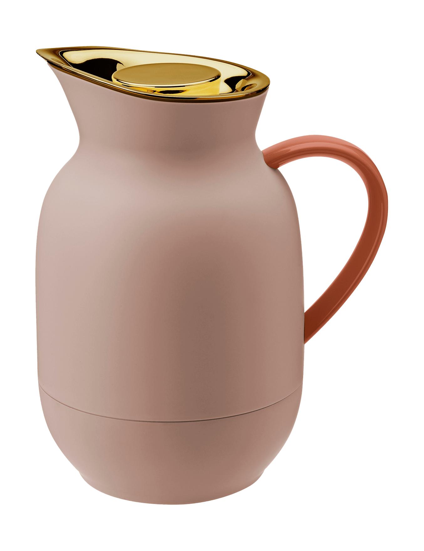 Stelton Amphora Termokande Kaffe 1 L, Soft Peach