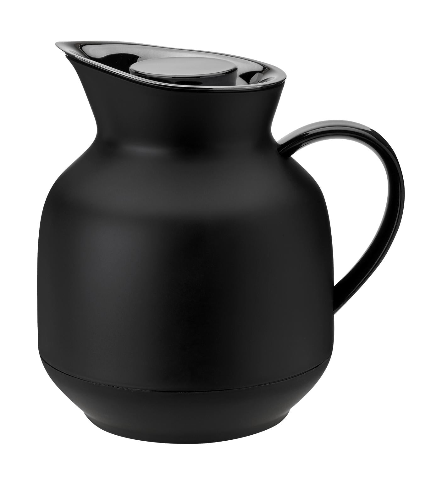 Stelton Amphora Termokande Te 1 L, Soft Black