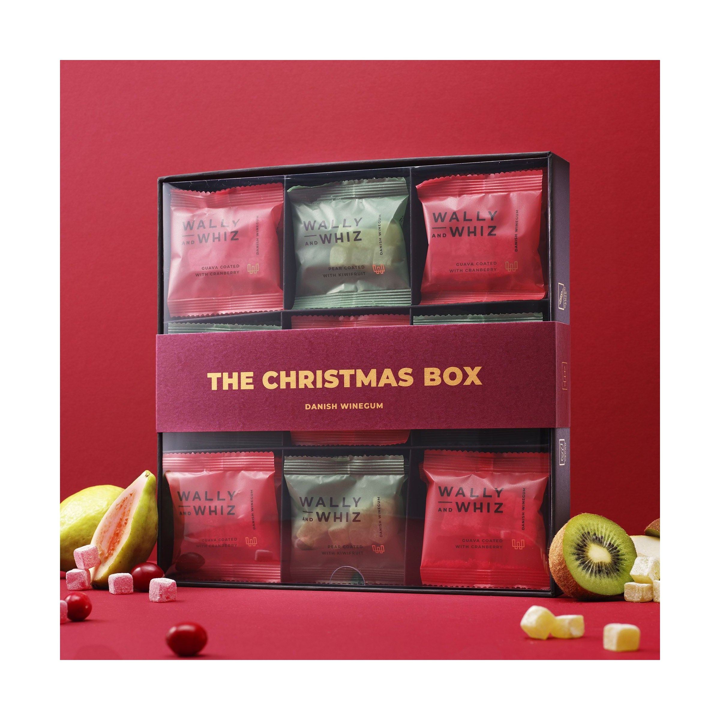 Wally And Whiz Christmas Box With 27 Flowpacks Xmas Flavours 2023 297g