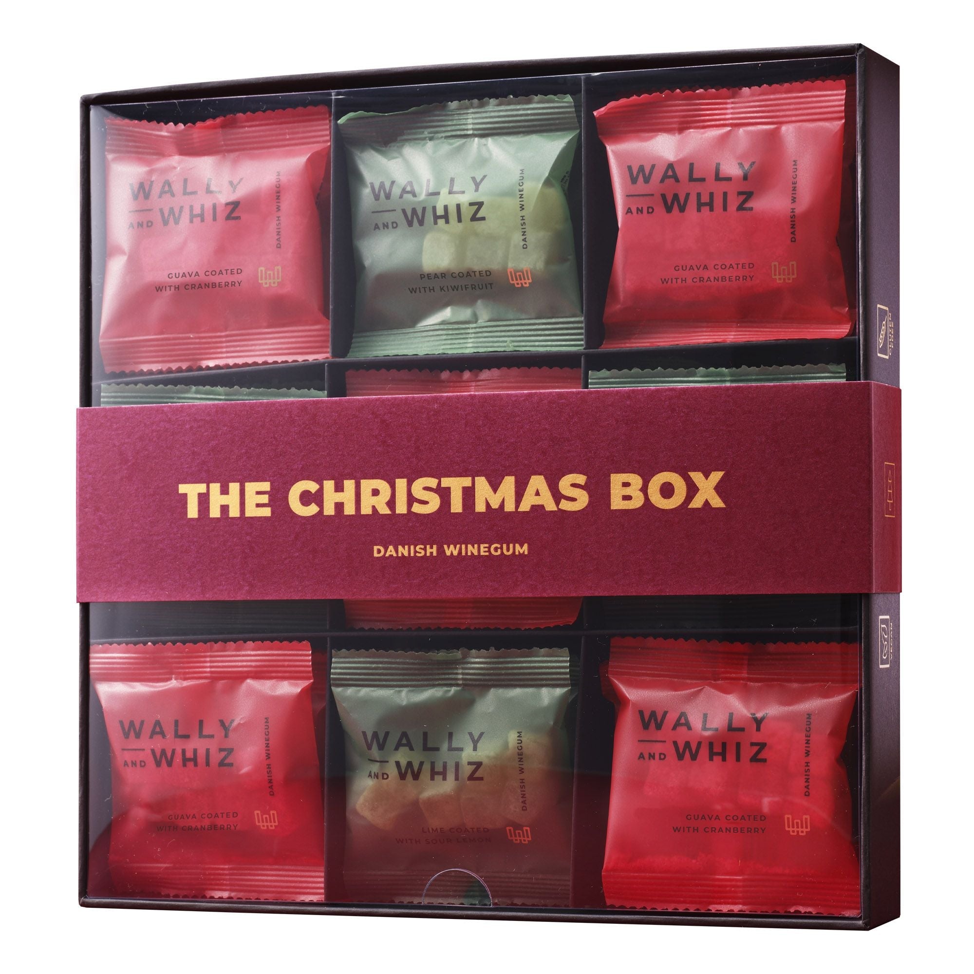 Wally And Whiz Christmas Box With 27 Flowpacks Xmas Flavours 2023 297g