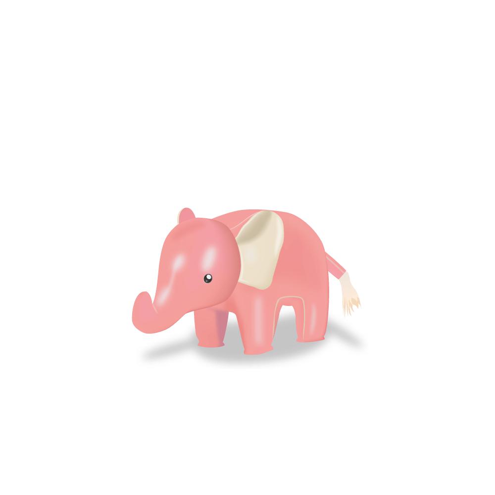 Züny Baby Elephant - pink