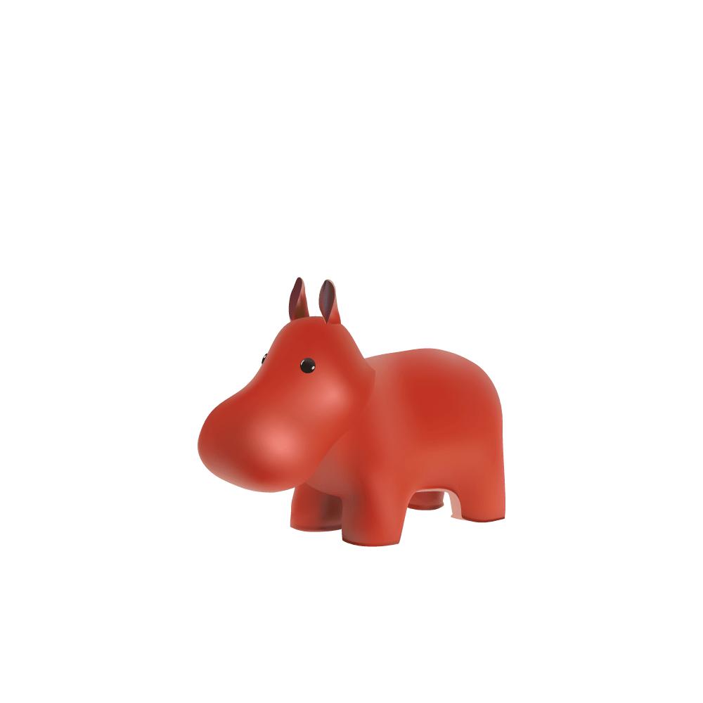 Züny Baby Hippo - dark red