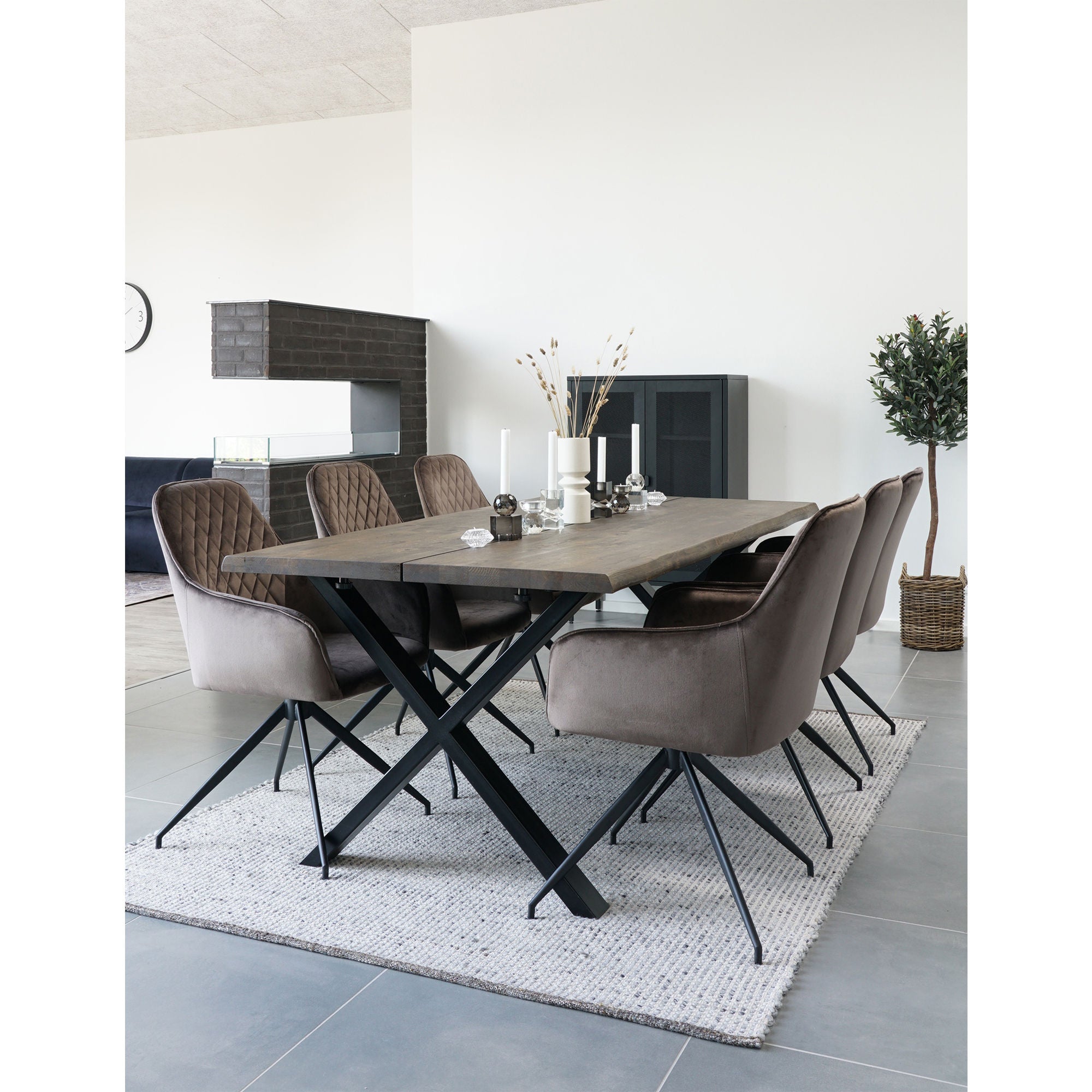 House Nordic Harbo Dining Chair with Swivel