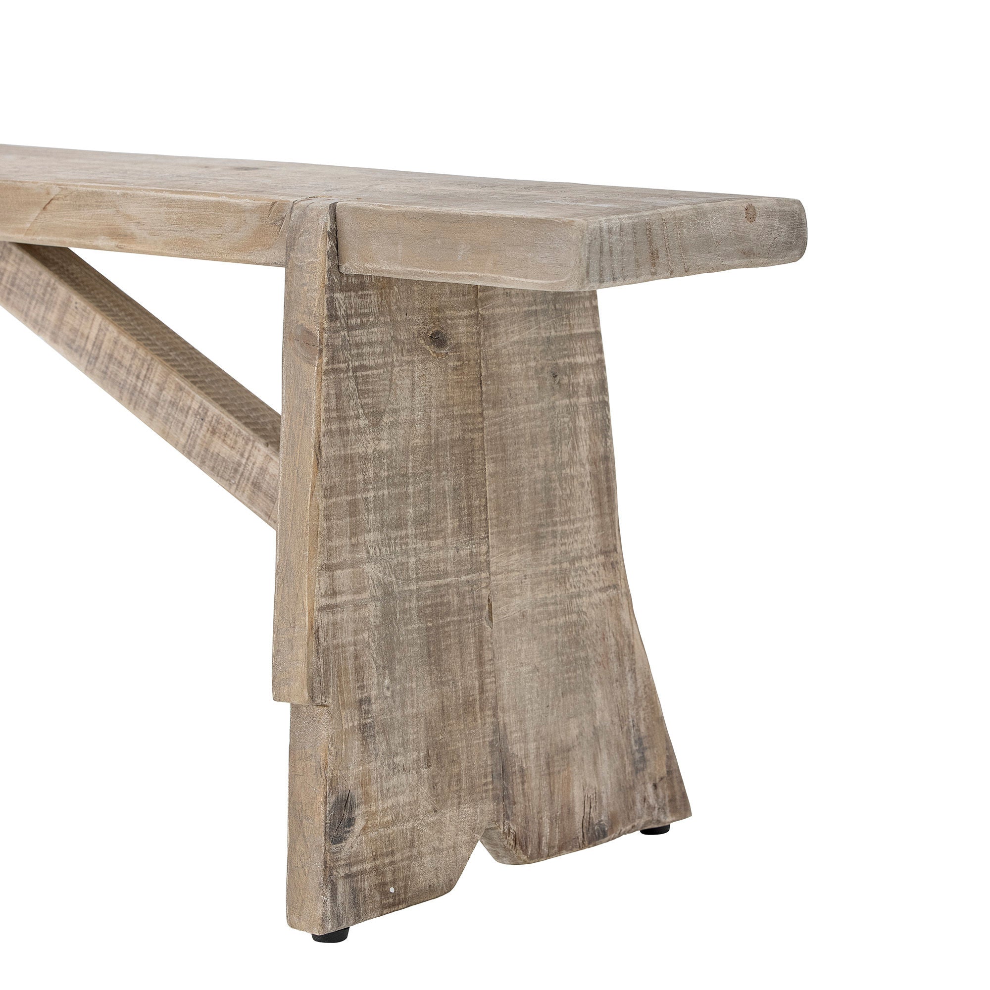 Bloomingville Glendale Bench, Nature, Reclaimed Pine Wood