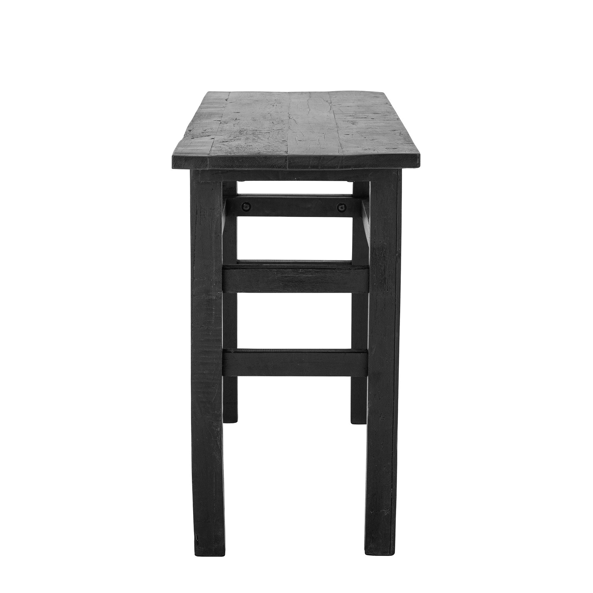 Bloomingville Riber Console Table, Black, Reclaimed Wood