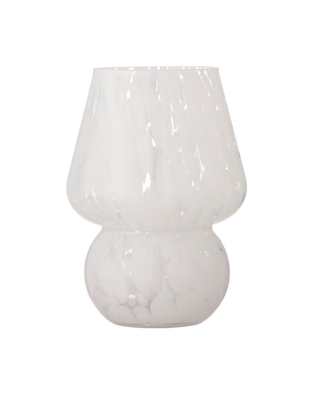 Bloomingville Halim Vase, White, Glass