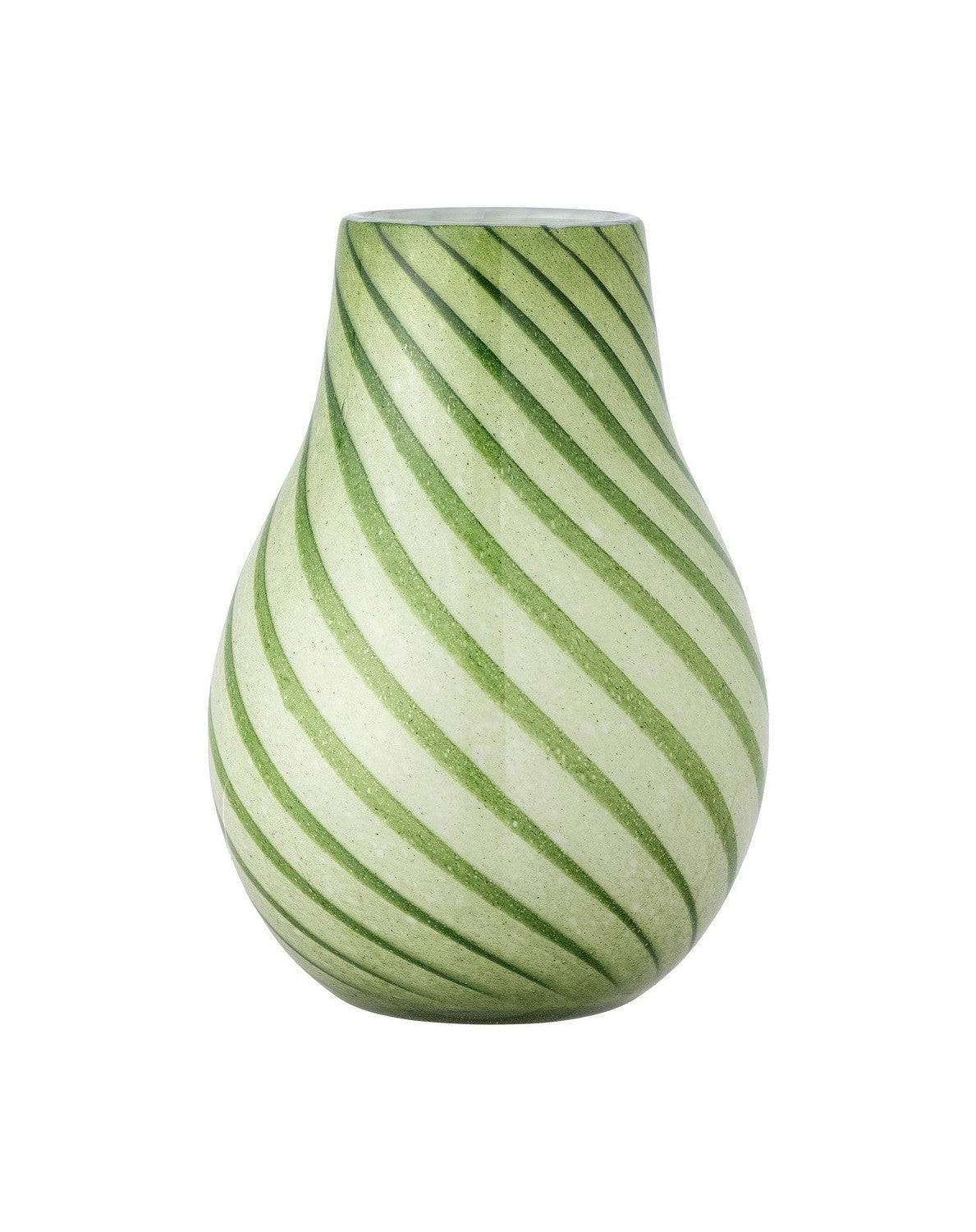 Bloomingville Leona Vase, Green, Glass