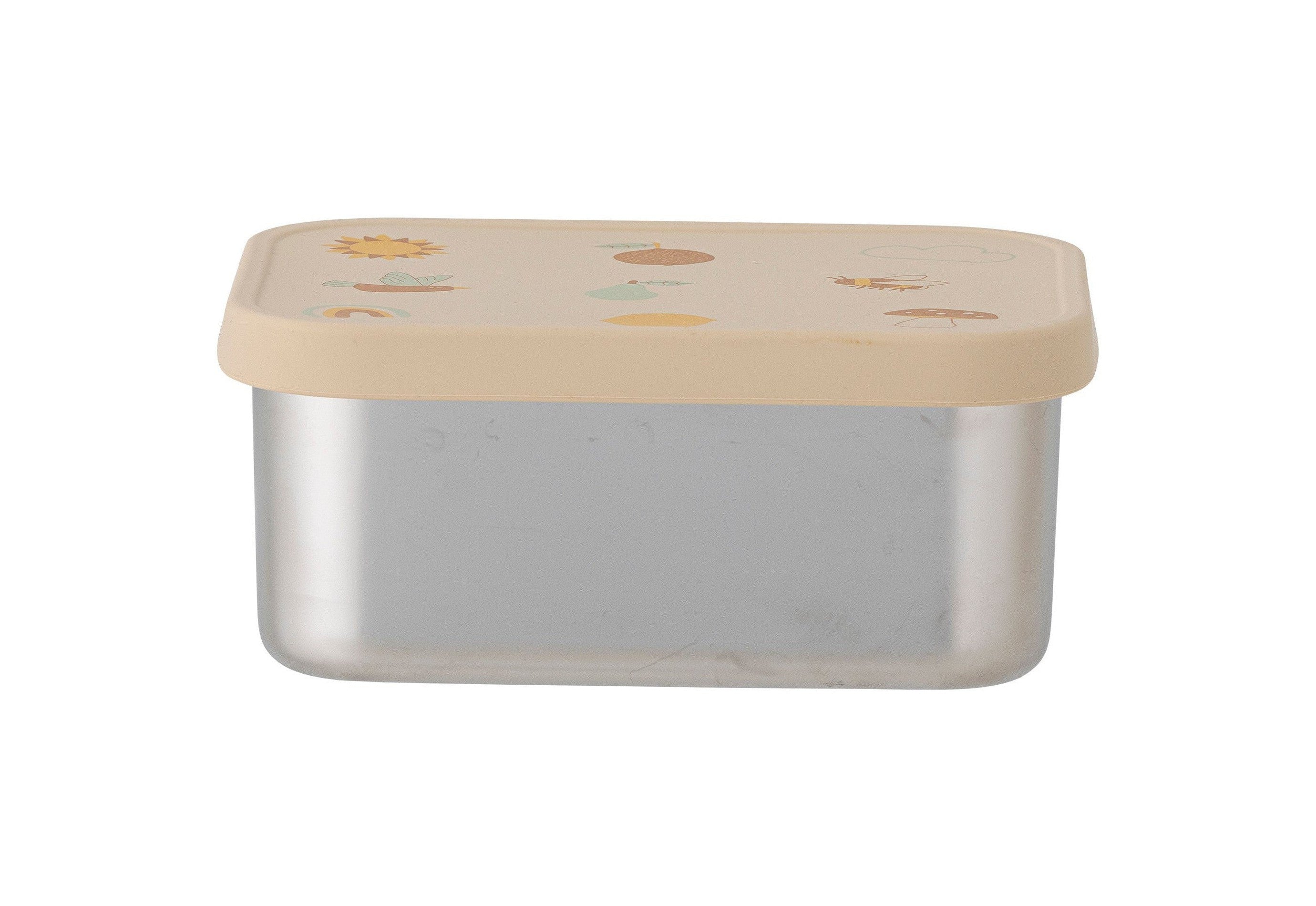Bloomingville MINI Agnes Lunch Box, Nature, Stainless Steel