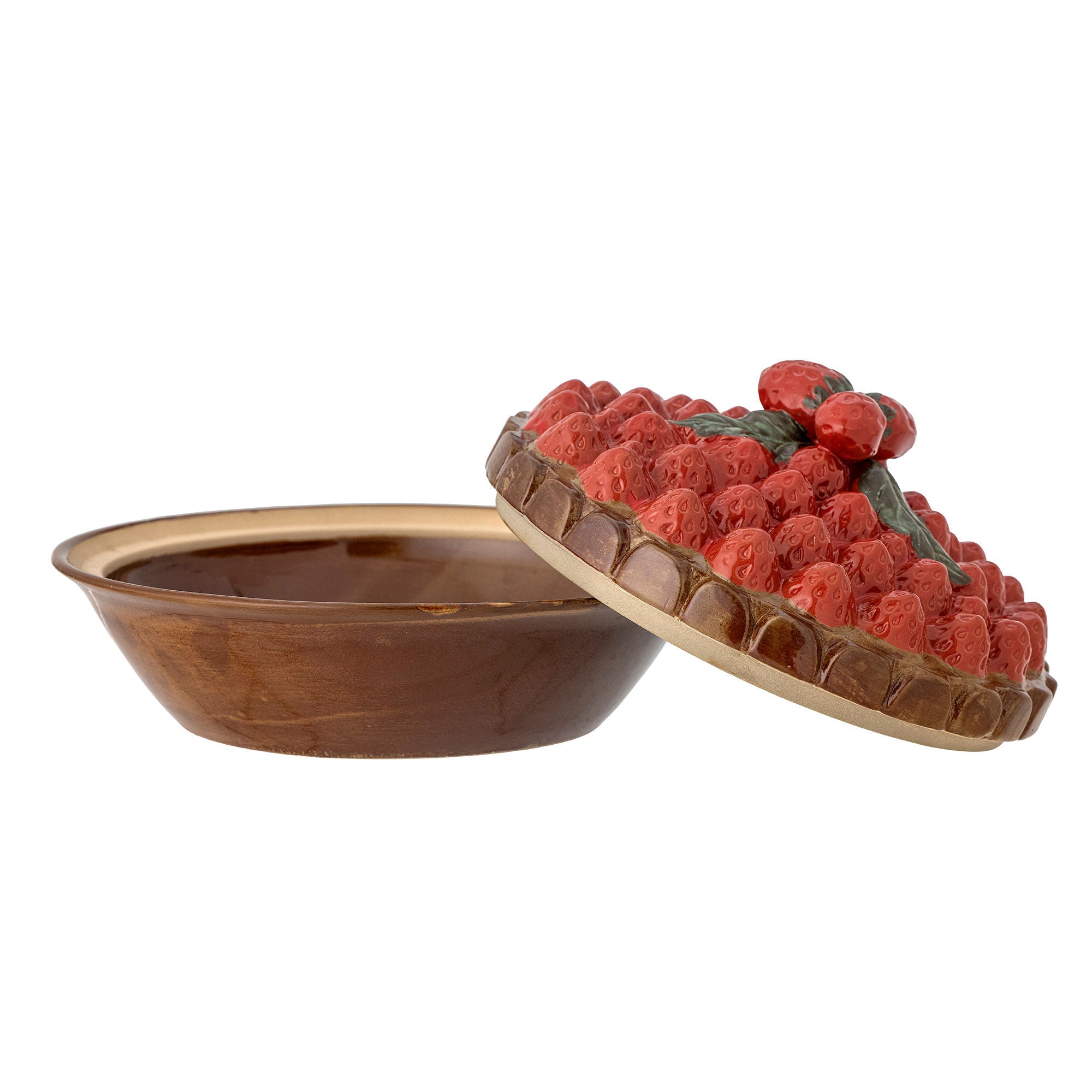 Creative Collection Maehan Oven Dish w/Lid, Brown, Stoneware